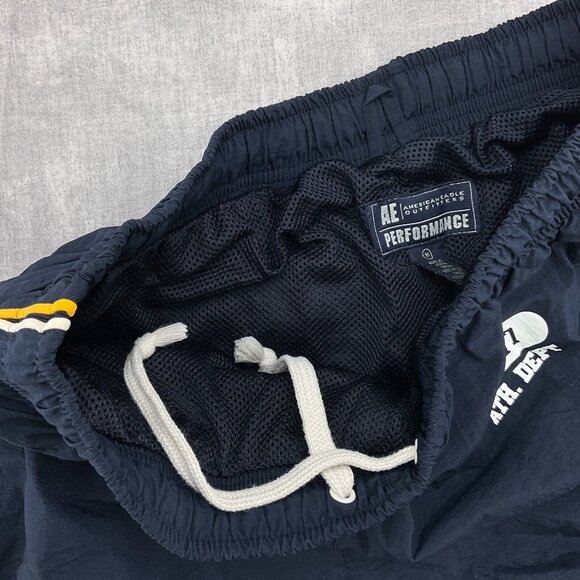 American Eagle Track Pants Adult Medium 29Wx30.5L Blue AE 77 ATH DEPT Nylon‎ - Picture 4 of 13